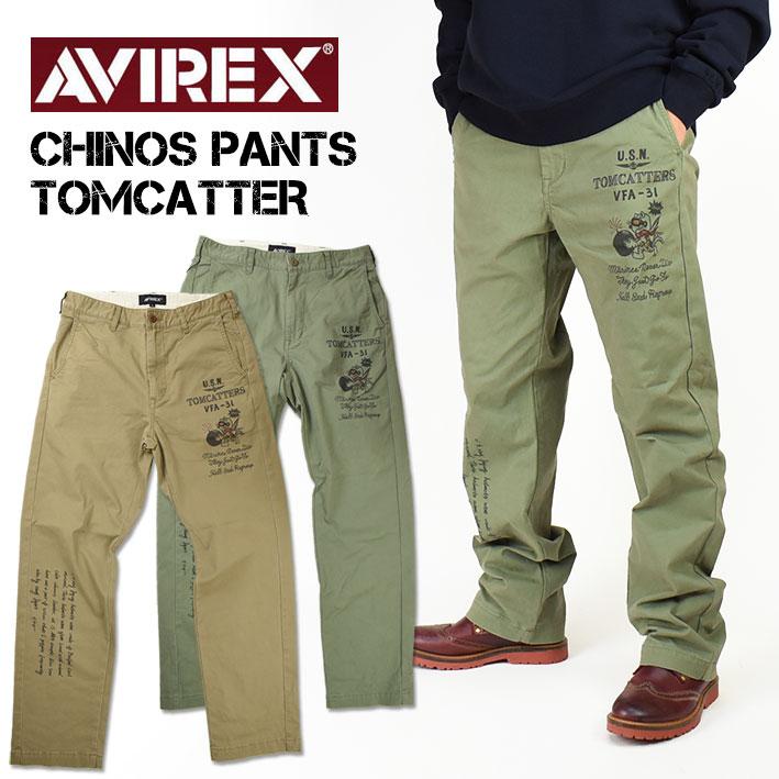 AVIREX セール! アビレックス CHINOS PANTS TOMCATTER AVIREX セール! アビレックス CHINOS PANTS TOMCATTER