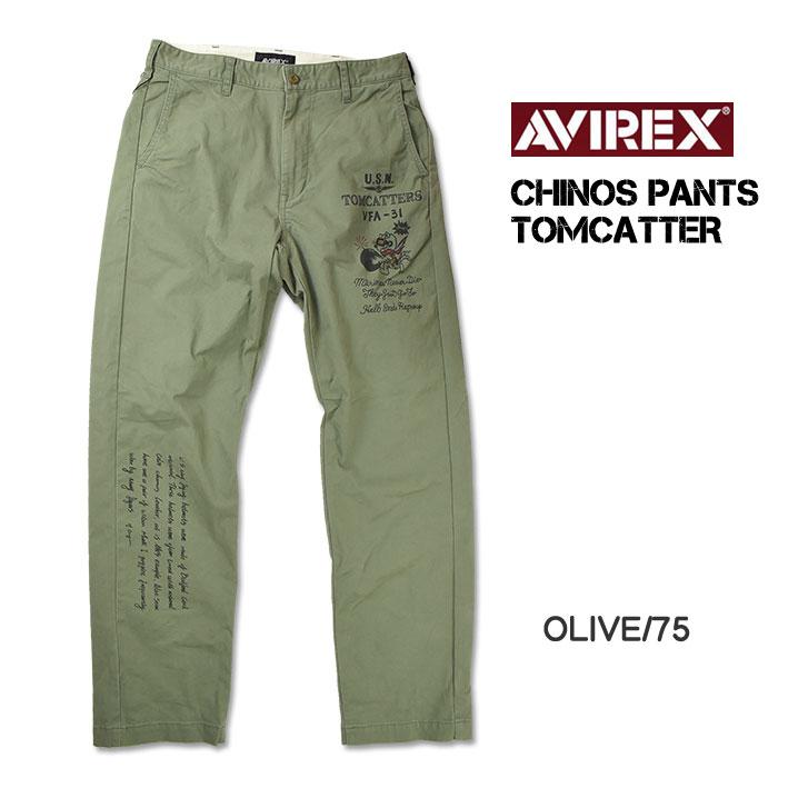 AVIREX セール! アビレックス CHINOS PANTS TOMCATTER AVIREX セール! アビレックス CHINOS PANTS TOMCATTER
