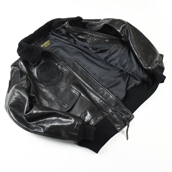 AVIREX アビレックス REBUILD COLLECTION G-1 BLACK ACES レザー AVIREX アビレックス REBUILD COLLECTION G-1 BLACK ACES レザー