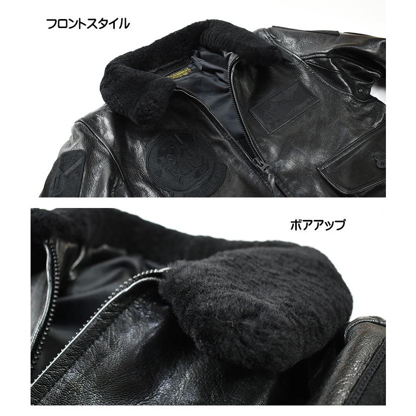 AVIREX アビレックス REBUILD COLLECTION G-1 BLACK ACES レザー AVIREX アビレックス REBUILD COLLECTION G-1 BLACK ACES レザー