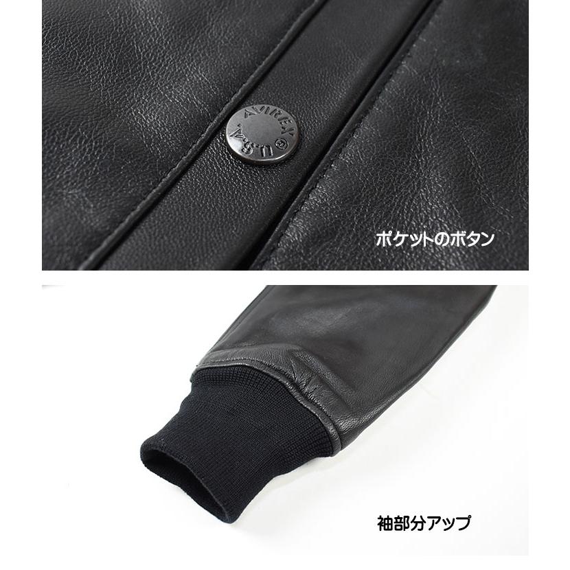 AVIREX（アヴィレックス） アビレックス シープスキン レザー MA-1