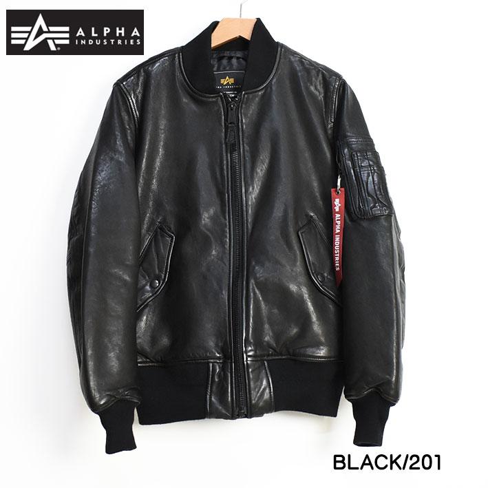Alpha Industries ALPHA アルファ レザー MA-1 MA1 SHEEP SKIN Alpha Industries ALPHA アルファ レザー MA-1 MA1 SHEEP SKIN