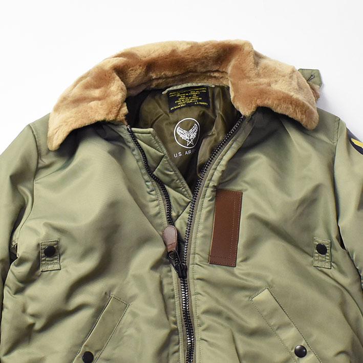 HOUSTON ヒューストン B-15B フライトジャケット US AIR FORCE HOUSTON ヒューストン B-15B フライトジャケット US AIR FORCE