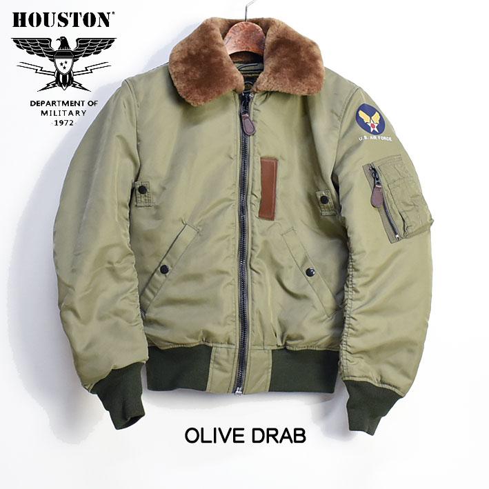 HOUSTON ヒューストン B-15B フライトジャケット US AIR FORCE HOUSTON ヒューストン B-15B フライトジャケット US AIR FORCE