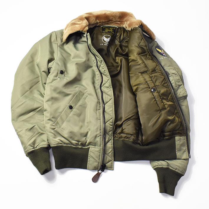 HOUSTON ヒューストン B-15B フライトジャケット US AIR FORCE HOUSTON ヒューストン B-15B フライトジャケット US AIR FORCE