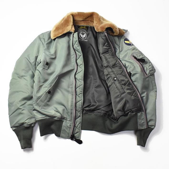 HOUSTON ヒューストン B-15D フライトジャケット US AIR FORCE HOUSTON ヒューストン B-15D フライトジャケット US AIR FORCE
