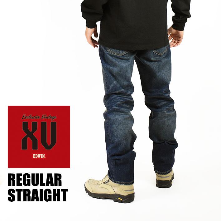 EDWIN エドウィン XV レギュラーストレート EXCLUSIVE VINTAGE EDWIN エドウィン XV レギュラーストレート EXCLUSIVE VINTAGE
