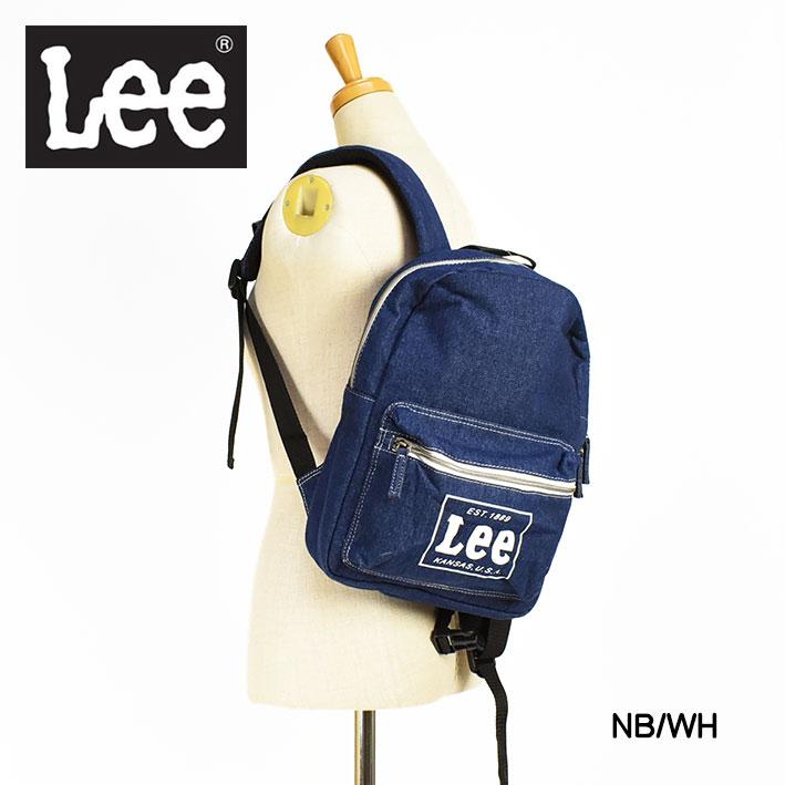 Lee セール! リー キッズ リュックサック デニム ヒッコリー Lee セール! リー キッズ リュックサック デニム ヒッコリー