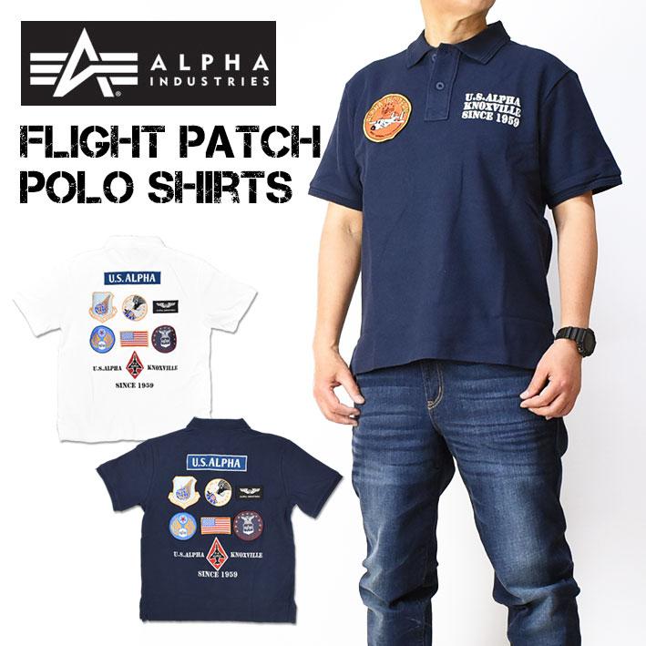 Alpha Industries セール! ALPHA アルファ 半袖ポロシャツ Alpha Industries セール! ALPHA アルファ 半袖ポロシャツ