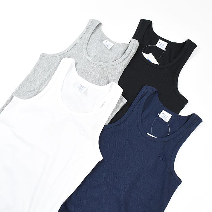 Champion チャンピオン ベーシック リブ タンクトップ USA Champion チャンピオン ベーシック リブ タンクトップ USA