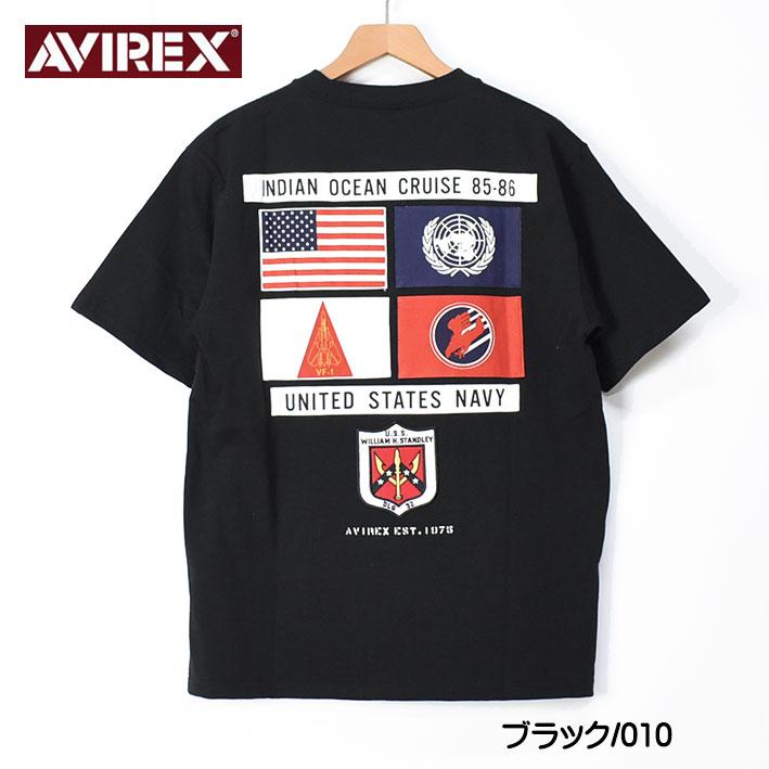 セール！ AVIREX アビレックス 半袖Tシャツ TOP GUN SHEETING PATCH トップガン シーチング パッチ ミリタリー メンズ 783-3934012｜sanshin｜14