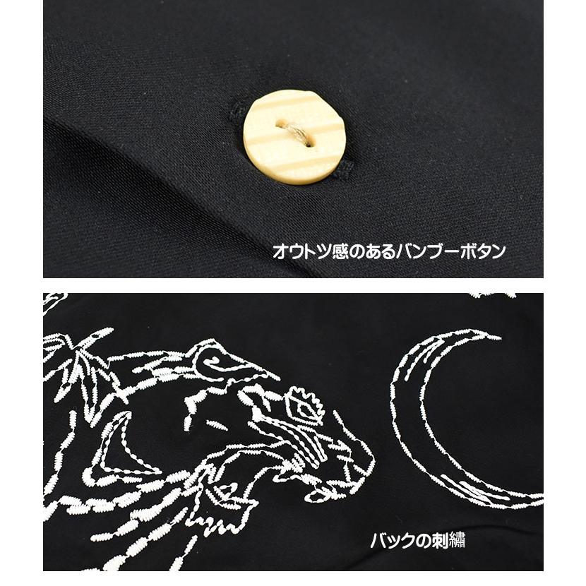 HOUSTON セール! ヒューストン 刺繍 スーベニアシャツ 虎 HOUSTON セール! ヒューストン 刺繍 スーベニアシャツ 虎