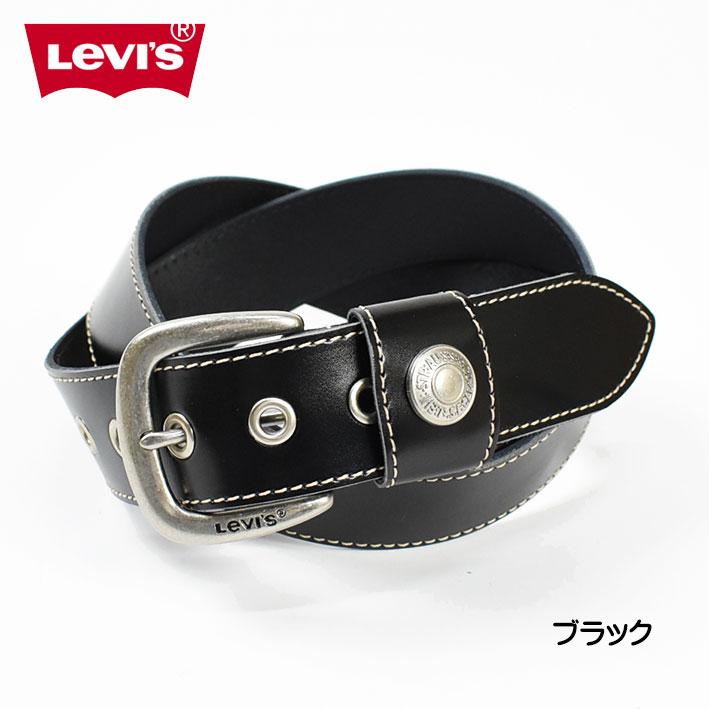 Levi's LEVI'S リーバイス ボタンコンチョ レザーベルト メンズ Levi's LEVI'S リーバイス ボタンコンチョ レザーベルト メンズ