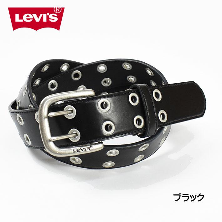 LEVI'S リーバイス ダブルピン PUレザーベルト メンズ レディース ユニセックス プレゼント ギフト 18516911｜sanshin｜07