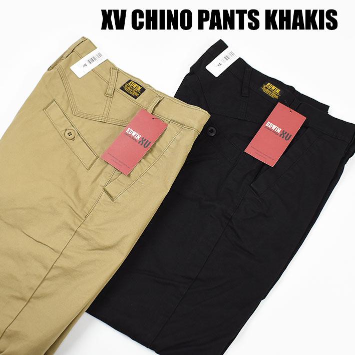 EDWIN エドウィン XV チノパンツ KAHKIS EXCLUSIVE VINTAGE EDWIN エドウィン XV チノパンツ KAHKIS EXCLUSIVE VINTAGE