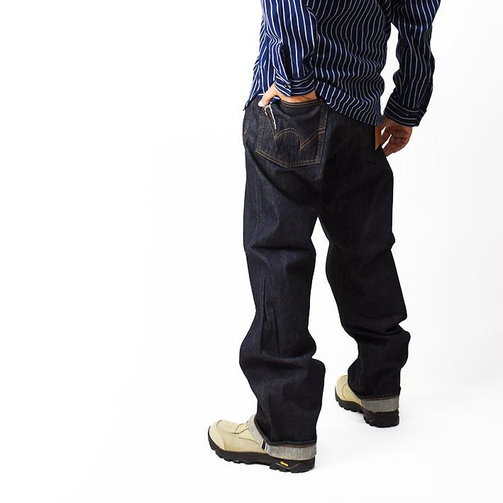 EDWIN（エドウィン） 505 505Z ワイドストレート セルビッジデニム 40s