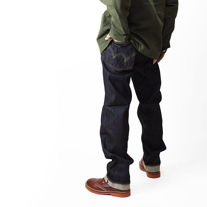 EDWIN エドウィン 505 505ZX ルーズストレート セルビッジデニム 50s SELVAGE VINTAGE LOOSE STRAIGHT メンズ ジーンズ 赤耳 日本製 E50550-100｜sanshin｜09