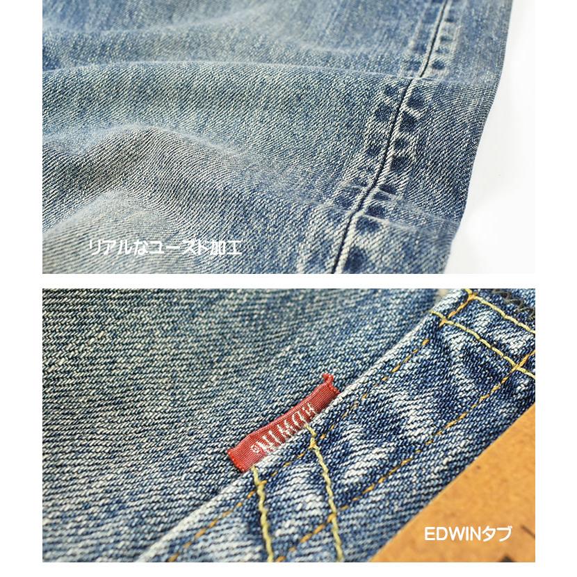 EDWIN エドウィン 505 505ZX ルーズストレート セルビッジデニム EDWIN エドウィン 505 505ZX ルーズストレート セルビッジデニム