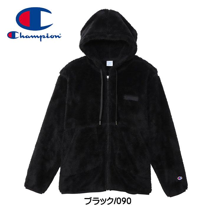 Champion（チャンピオン） ボア フリースジャケット ジップフーデッド