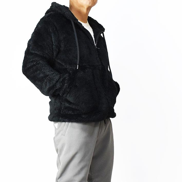 Champion（チャンピオン） ボア フリースジャケット ジップフーデッド