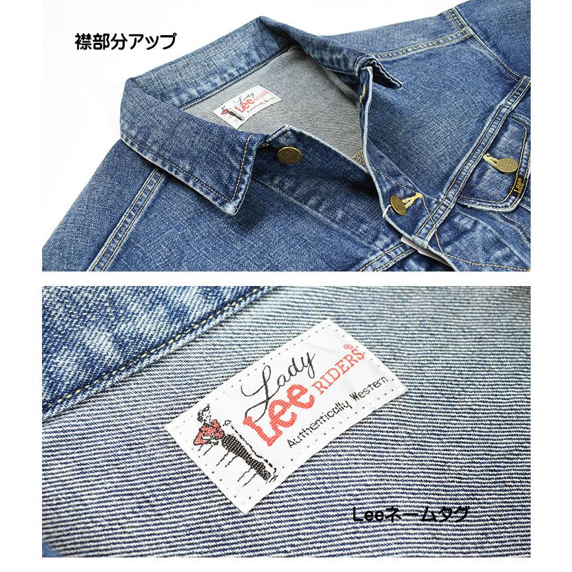 Lee リー レディース STANDARD WARDROBE ライダース デニムジャケット レディース デニムジャケット スタンダードワードローブ  LL2659