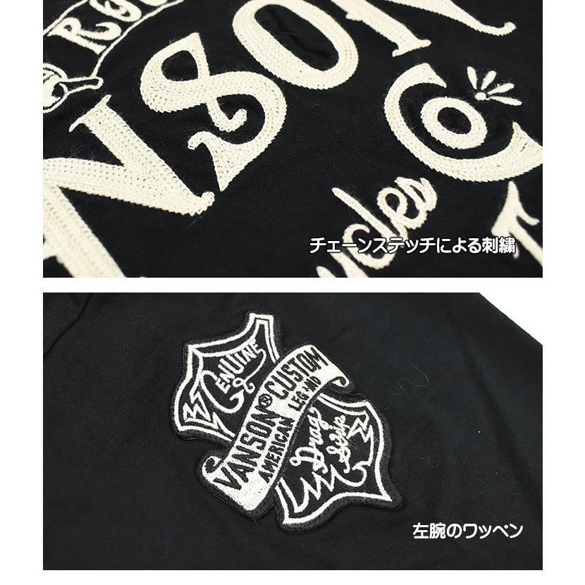 VANSON バンソン 長袖Tシャツ CUSTOM DESIGN カスタムデザイン VANSON バンソン 長袖Tシャツ CUSTOM DESIGN カスタムデザイン