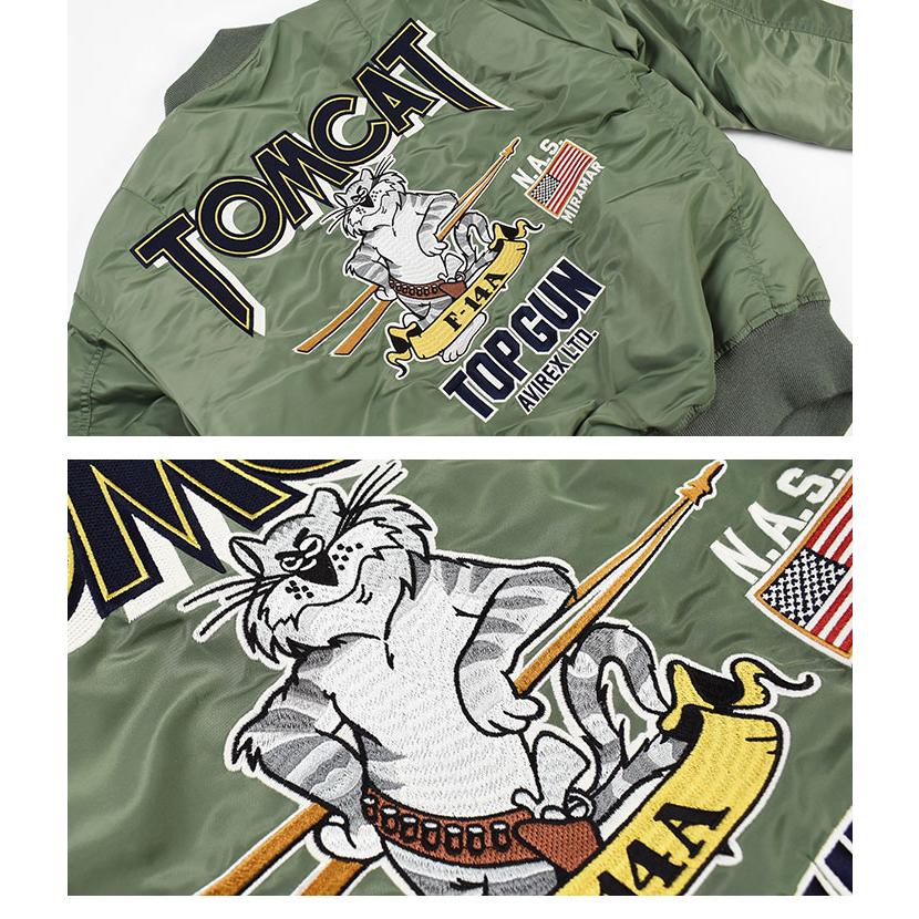 AVIREX アビレックス MA-1 TOMCAT MA1 トムキャット TOPGUN AVIREX アビレックス MA-1 TOMCAT MA1 トムキャット TOPGUN