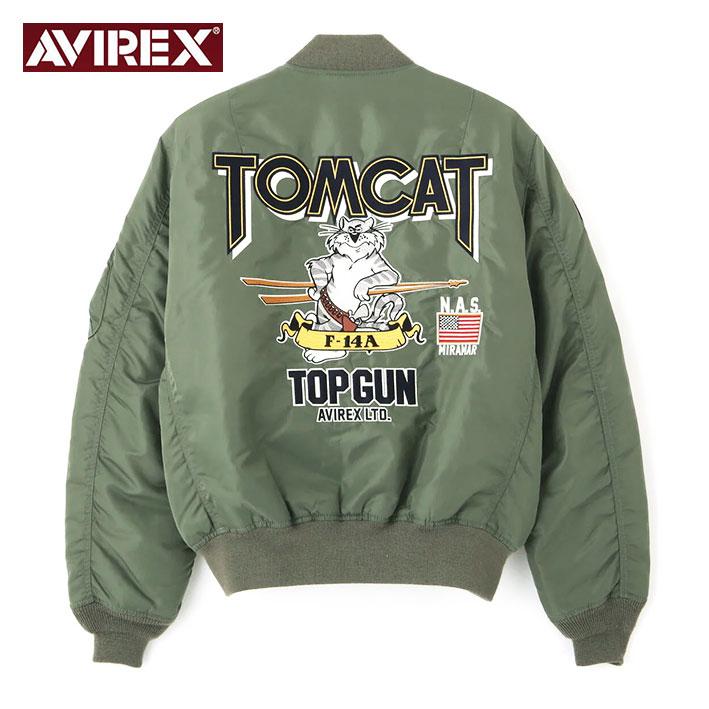 AVIREX アビレックス MA-1 TOMCAT MA1 トムキャット TOPGUN トップガン ミリタリー フライトジャケット メンズ 783-3952033｜sanshin｜08