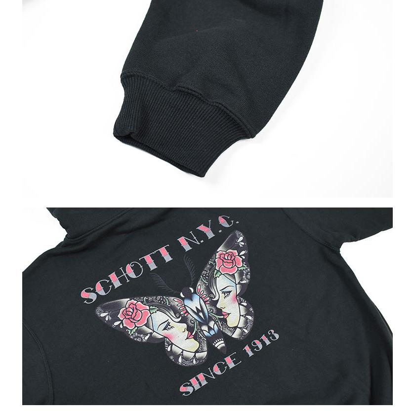 Schott ショット スウェットパーカー CHICANA HOODED SWEAT メンズ 782-3231004