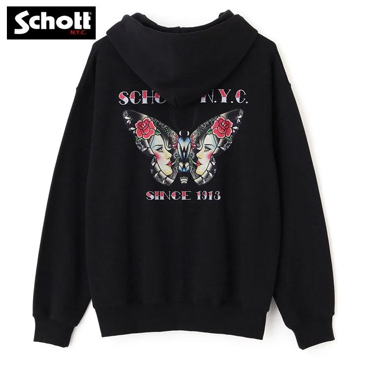 Schott ショット スウェットパーカー CHICANA HOODED SWEAT メンズ 782-3231004｜sanshin｜10