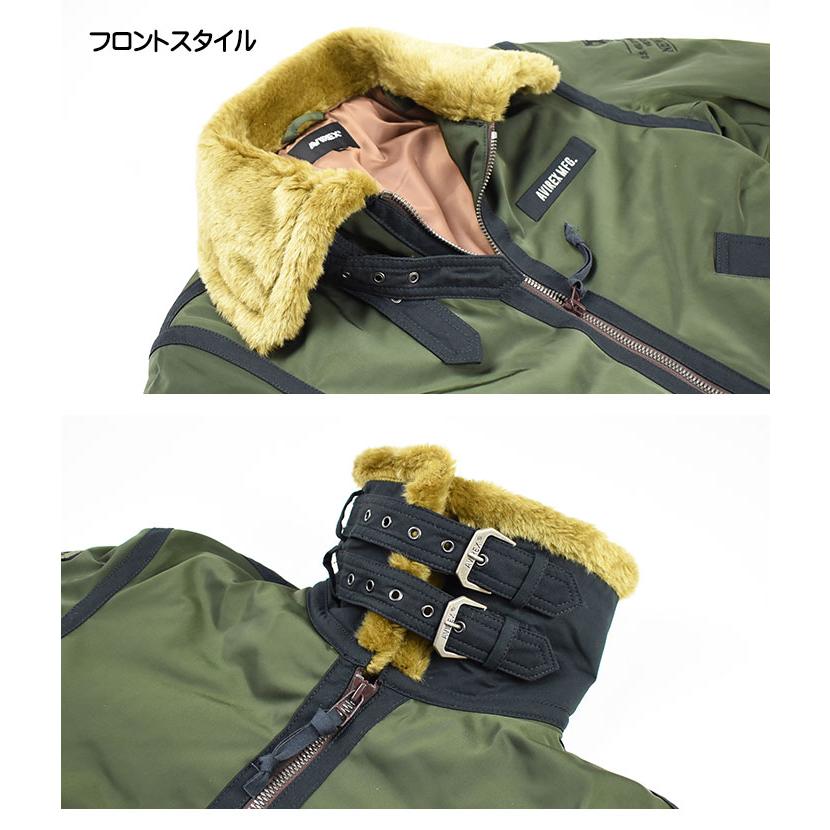AVIREX アビレックス パディング B-3 ジャケット WEST POINT AVIREX アビレックス パディング B-3 ジャケット WEST POINT