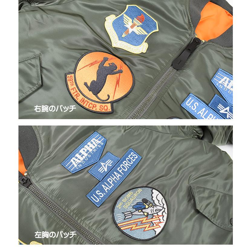 Alpha Industries ALPHA アルファ フルパッチ MA-1 INDUSTRIES Alpha Industries ALPHA アルファ フルパッチ MA-1 INDUSTRIES
