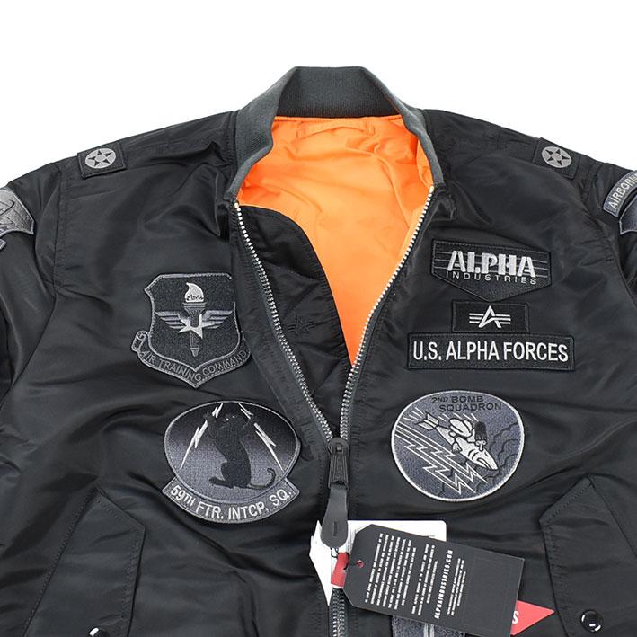 Alpha Industries ALPHA アルファ フルパッチ MA-1 INDUSTRIES Alpha Industries ALPHA アルファ フルパッチ MA-1 INDUSTRIES