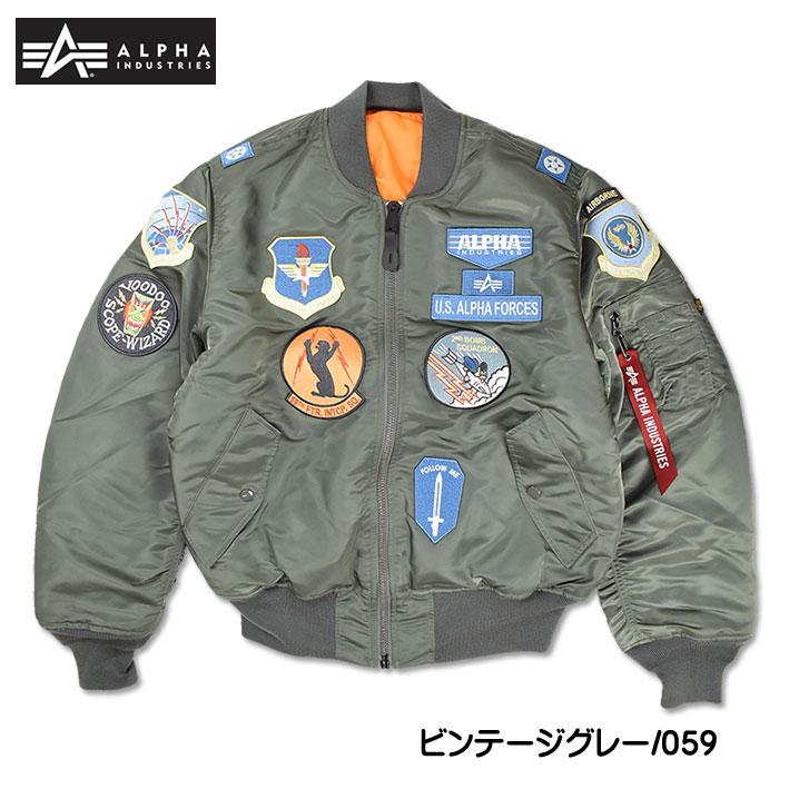 Alpha Industries ALPHA アルファ フルパッチ MA-1 INDUSTRIES Alpha Industries ALPHA アルファ フルパッチ MA-1 INDUSTRIES