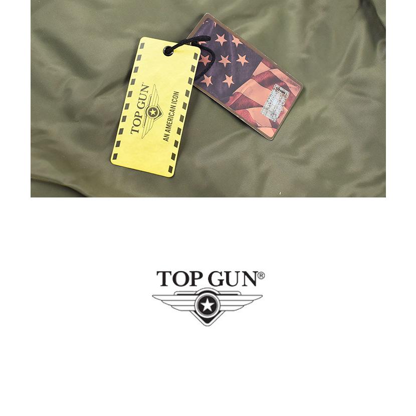 TOP GUN トップガン MA-1 ボンバージャケット ミリタリー フライトジャケット メンズ TGJ1540P｜sanshin｜16