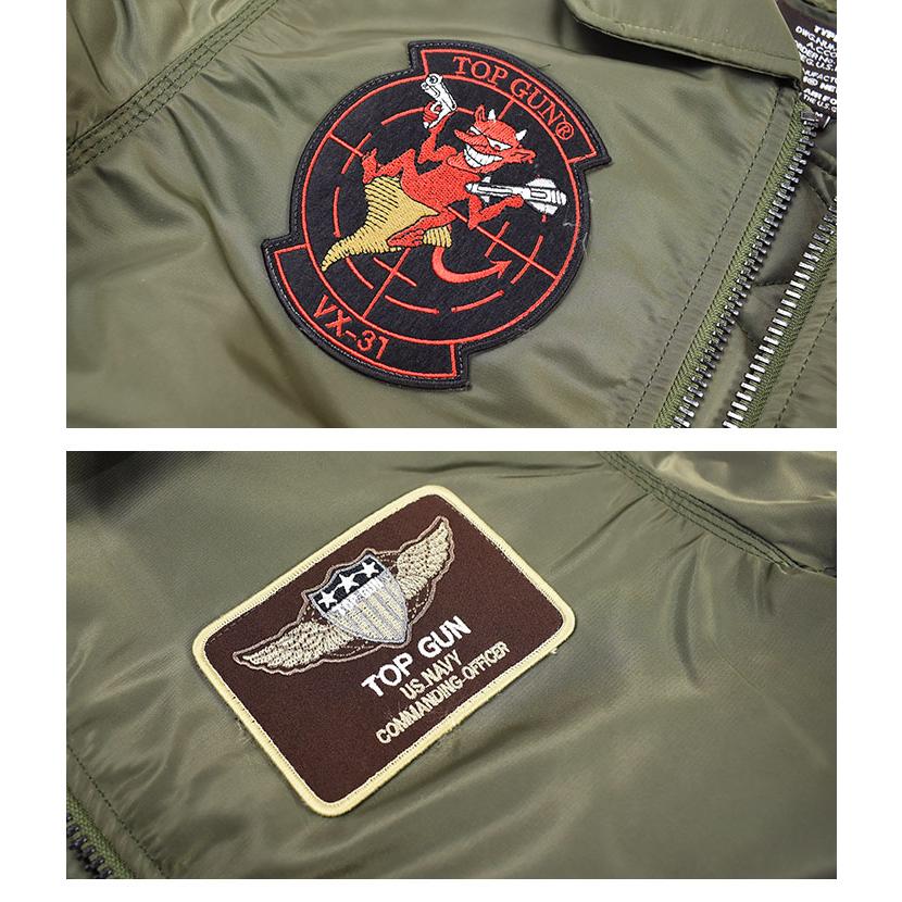 TOP GUN トップガン CWU-45 ミリタリー フライトジャケット TOP GUN トップガン CWU-45 ミリタリー フライトジャケット