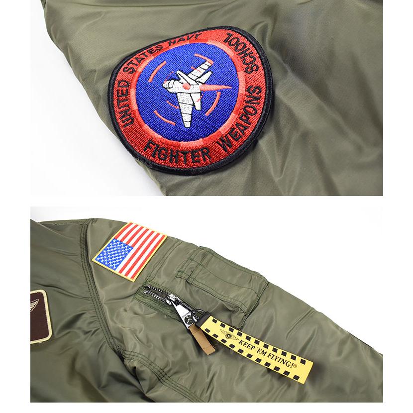 TOP GUN トップガン CWU-45 ミリタリー フライトジャケット TOP GUN トップガン CWU-45 ミリタリー フライトジャケット