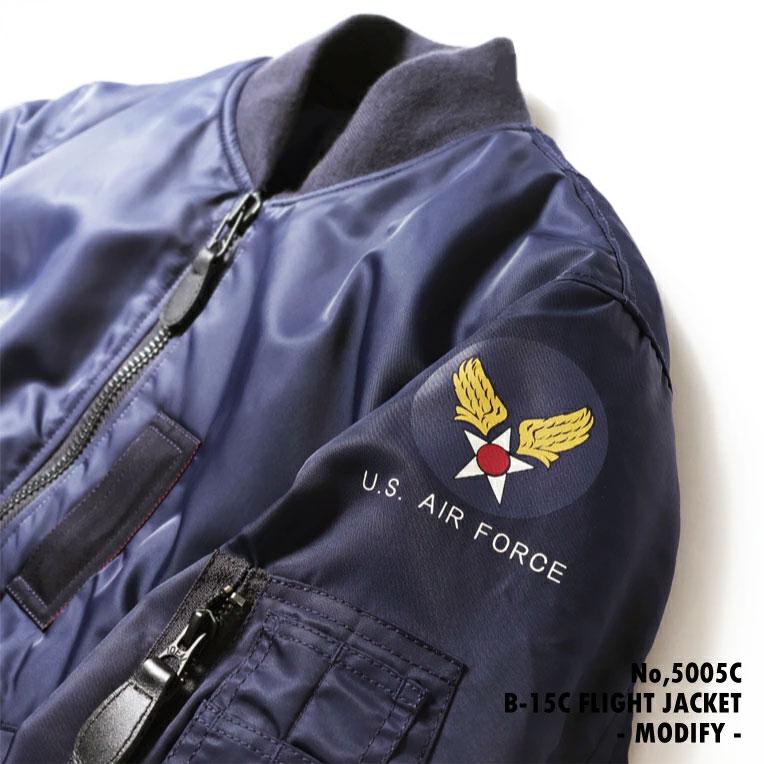 HOUSTON ヒューストンB15C【日本製】 フライトジャケット サイズ42 ヒューストン B15フライトジャケット HOUSTON / ヒューストン