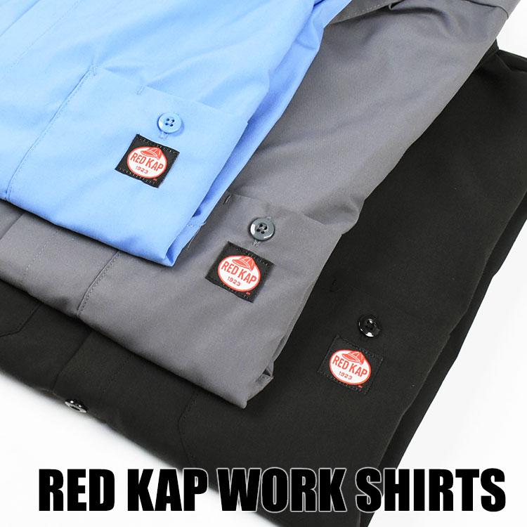 RED KAP レッドキャップ 長袖 ワークシャツ WORK SHIRTS 無地 ワンポイント メンズ RK6500｜sanshin｜06