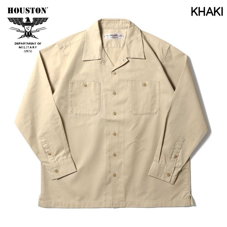 HOUSTON（ヒューストン） TC TWILL WORK SHIRT TCツイルワークシャツ