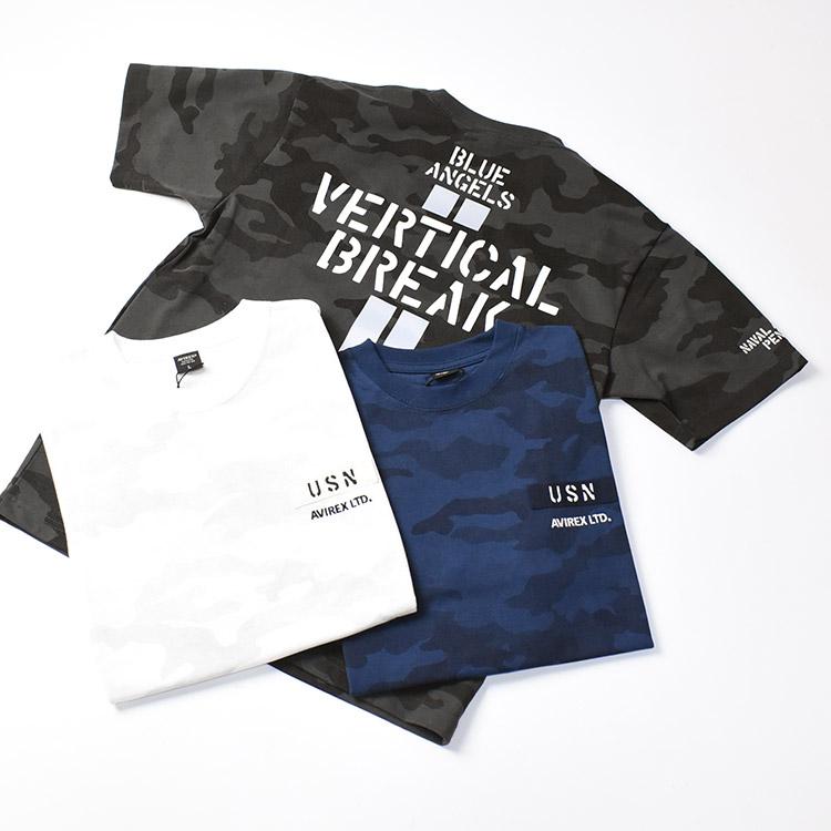 AVIREX（アヴィレックス） アビレックス カモフラージュ 半袖Tシャツ