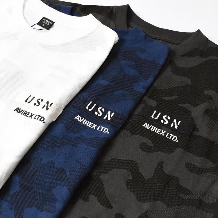 AVIREX（アヴィレックス） アビレックス カモフラージュ 半袖Tシャツ