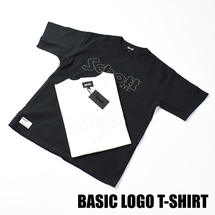 Schott N.Y.C ショット 半袖Tシャツ BASIC LOGO ロゴ Tシャツ