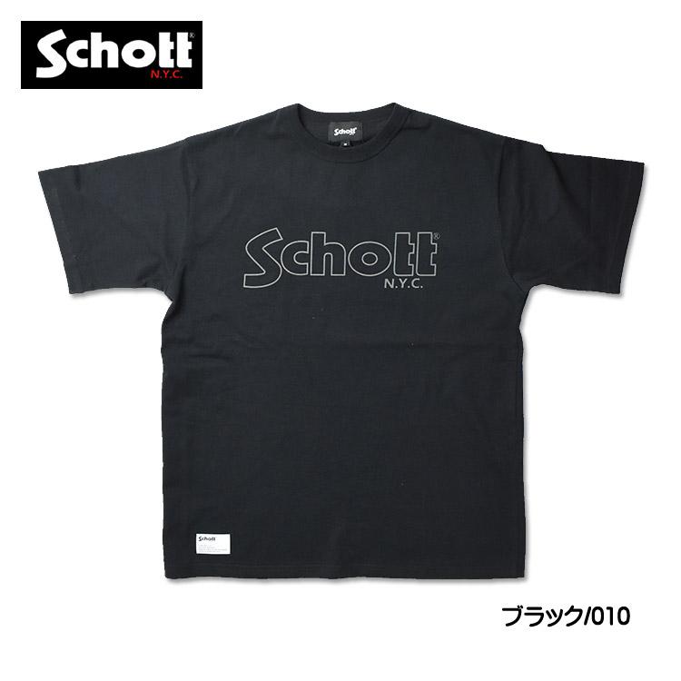 Schott N.Y.C（ショット） Schott 半袖Tシャツ BASIC LOGO ロゴ T