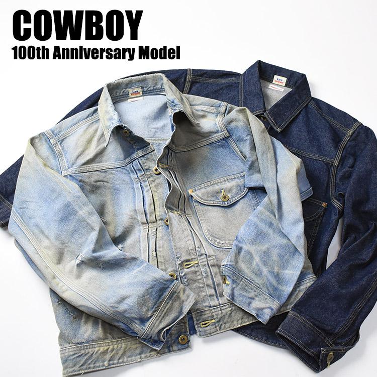 Lee リー COWBOY 100周年記念モデル デニムジャケット COMPILATIONS 100th ANNIVERSARY MODEL メンズ Gジャン LM9826｜sanshin｜05