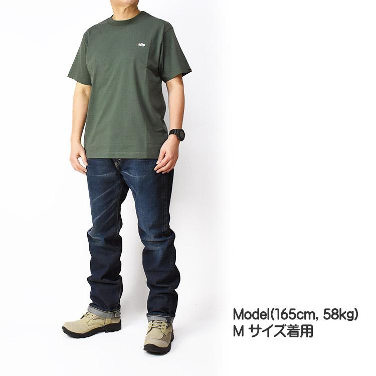 ALPHA アルファ Tシャツ 半袖 ミリタリーTシャツ DRESSCODE ALPHA INDUSTRIES メンズ ハーフスリーブ プリントT TC1620-6xx｜sanshin｜09