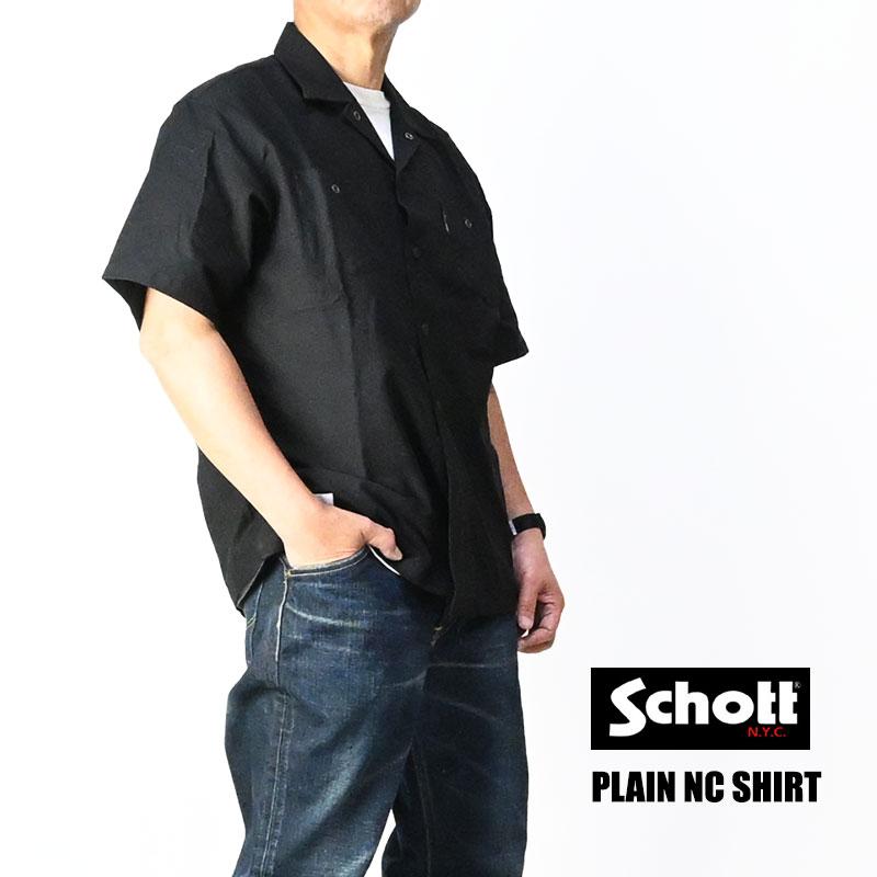 Schott N.Y.C（ショット） Schott PLAIN NC WORK SHIRT ナイロン