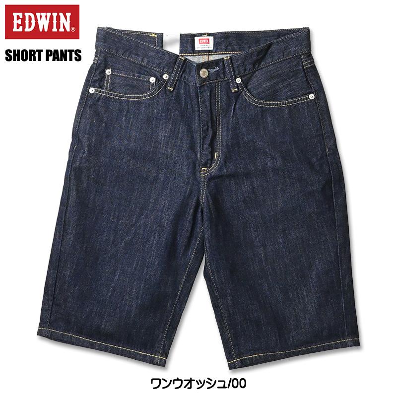 EDWIN（エドウィン） デニム ショートパンツ ハーフパンツ ショーツ