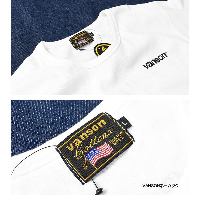 VANSON バンソン テレコ 半袖Tシャツ ONE STAR ワンスター VANSON バンソン テレコ 半袖Tシャツ ONE STAR ワンスター