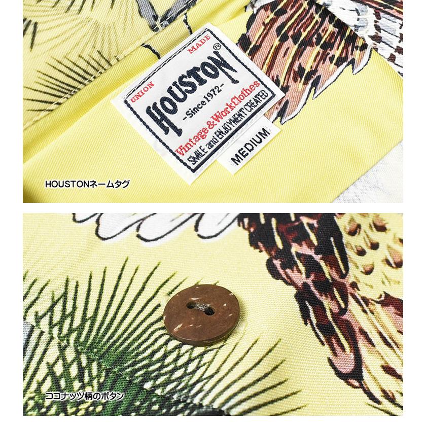 HOUSTON ヒューストン アロハシャツ 鷹 ALOHA SHIRTS EAGLE 和柄